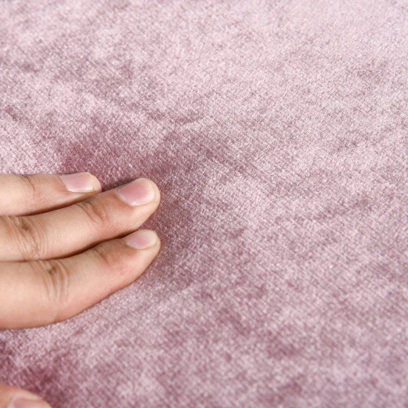 HOMCOM Banco com espaço de armazenamento com assento acolchoado carga máx. 120 kg 81x40x41 cm Rosa