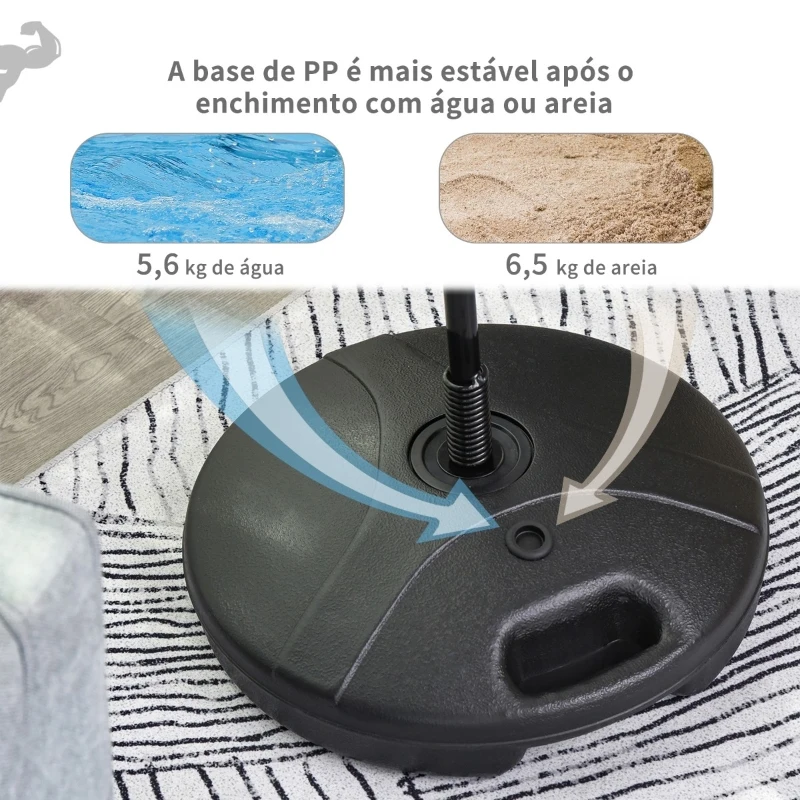 HOMCOM Saco de Boxe para Crianças com Altura Ajustável Luvas Suporte Estável Mola de 360 Graus 38x38x78-120 cm Preto e Vermelho