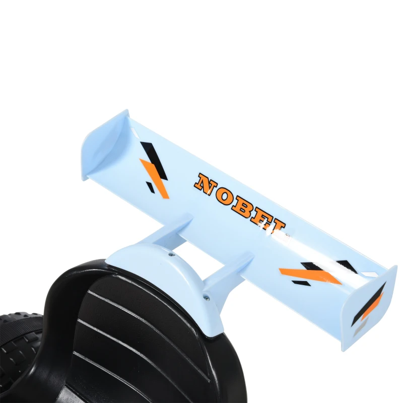 HOMCOM Go kart de pedais para crianças acima de 3 anos com freio assento ajustável max. 35 kg 97x66x59cm Azul