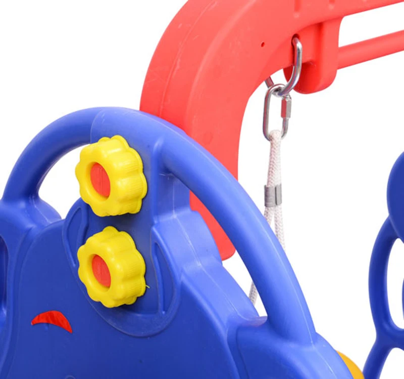 Baloiço Infantil 90 x 120 x 66 cm Crianças 18 meses Carga Máx. 50 kg Parque