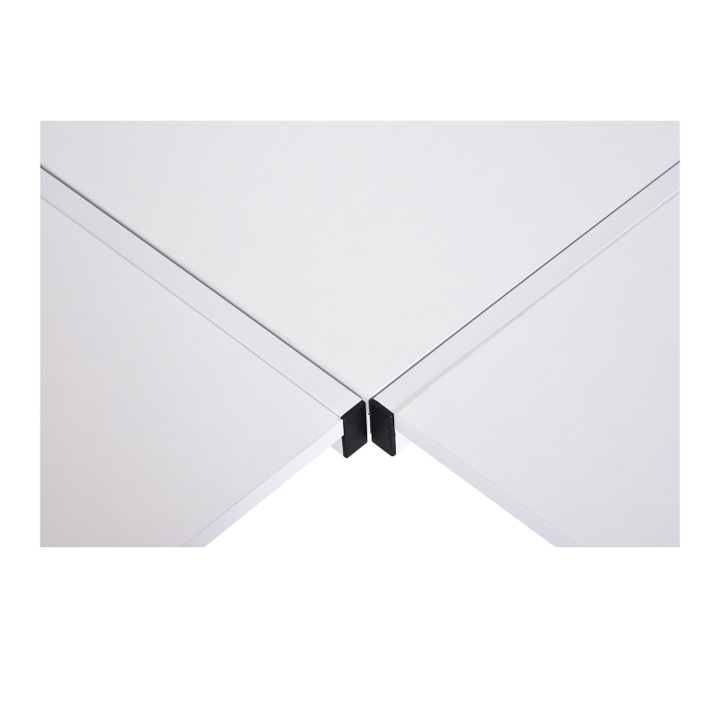 HOMCOM  Mesa de computador PC Mesa de escritório  2 tipos Formulário de mesa de canto L Aço de quadro de mesa reta