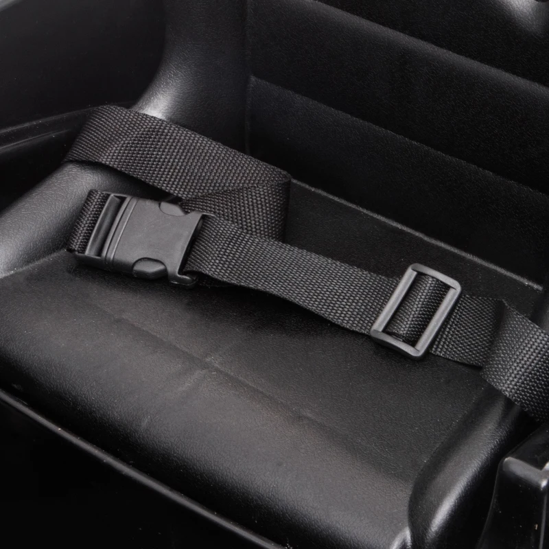 HOMCOM Carro elétrico para crianças de 3-5 anos Mercedes GTR licenciado Bateria 12V com controle remoto Música Faróis Porta dupla de abertura Carga 25kg 105x58x45 cm Preto