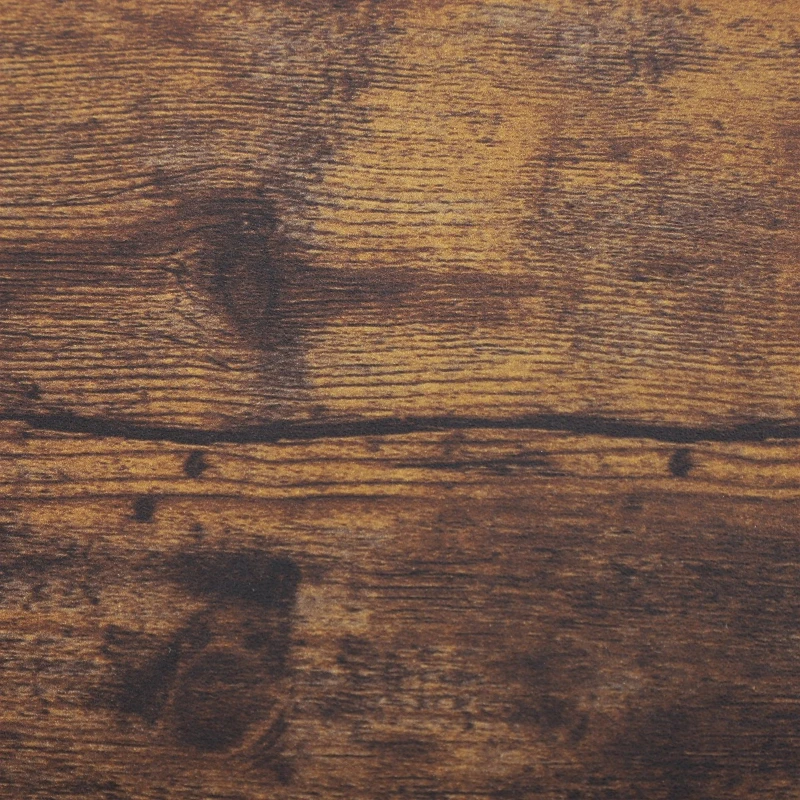 HOMCOM Banco Sapateira de Estilo Industrial Móvel para Sapatos com 2 Prateleiras de Grade 70x30x48cm Madeira e Preto