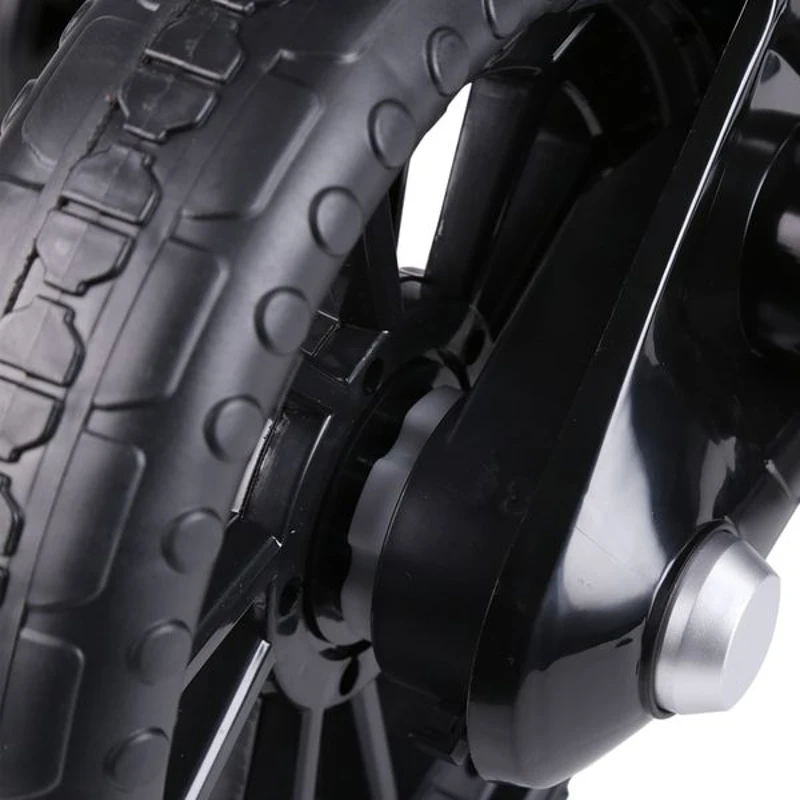 HOMCOM Mota Elétrica Infantil Motocicleta para Crianças acima de 3 anos Bateria 6V com Luzes e Música 105x52,3x62,3 cm Azul