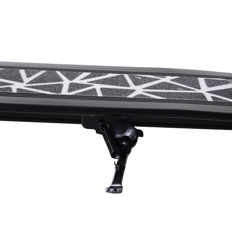 HOMCOM Trotinete Dobrável  para Adultos e Crianças (acima de 14 anos)  com Freio Rodas Grandes Guiador Altura Ajustável 86/92 / 98cm  Carga 100kg