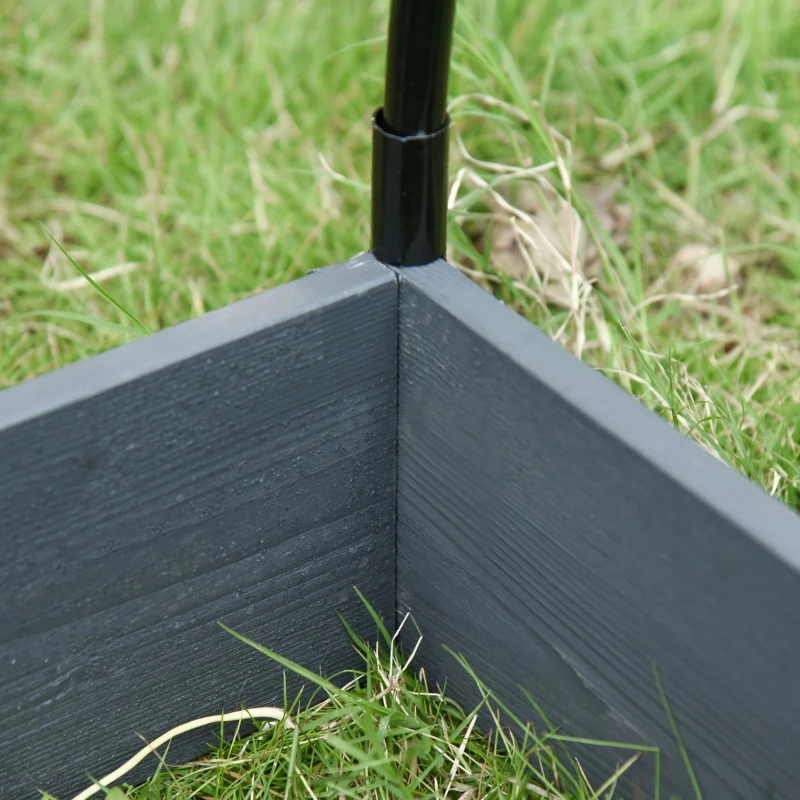 Outsunny Mini Estufa de jardim 2 em 1 Jardim Urbano com cobertura de PVC e Janelas enrolaveis para jardim 120x79x53 cm Transparente