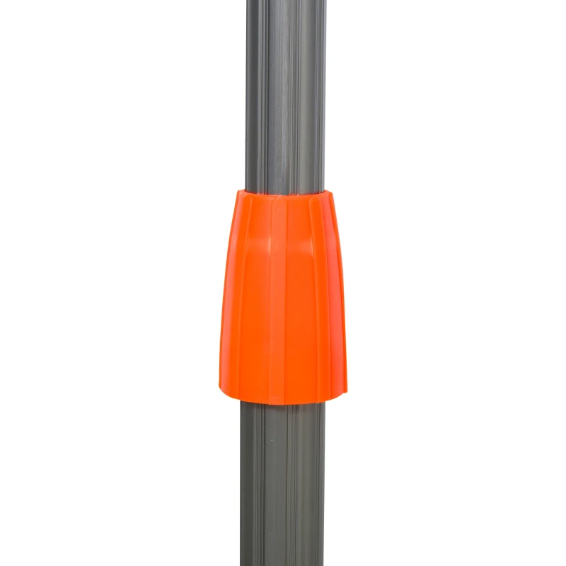 HOMCOM Tabela de basquetebol para crianças acima de 6 anos com suporte de altura ajustável e base recarregável incluídos 32x65x126-158 cm