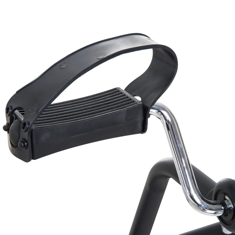 HOMCOM Minibicicleta Estática Aparelho de Exercícios de Braços e Pernas Resistência Ajustável 40x47x35cm Aço