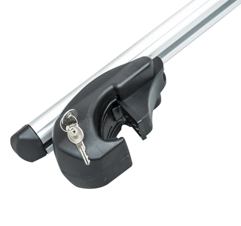 HomCom® Barras de tejadilho para automóvel com medida anti-roubo com comprimento até 120 cm