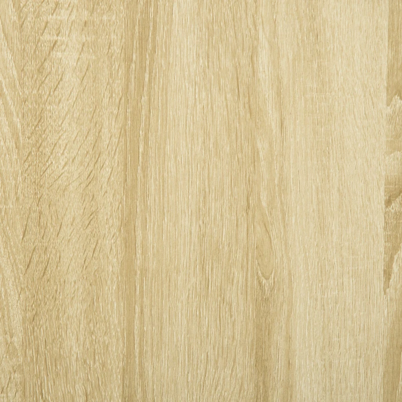 HOMCOM Aparador de Sala de Estar com 2 Portas Armário Auxiliar com 2 Prateleiras para de Livros Roupa Brinquedos Estilo Moderno 70x39x70cm Madeira natural