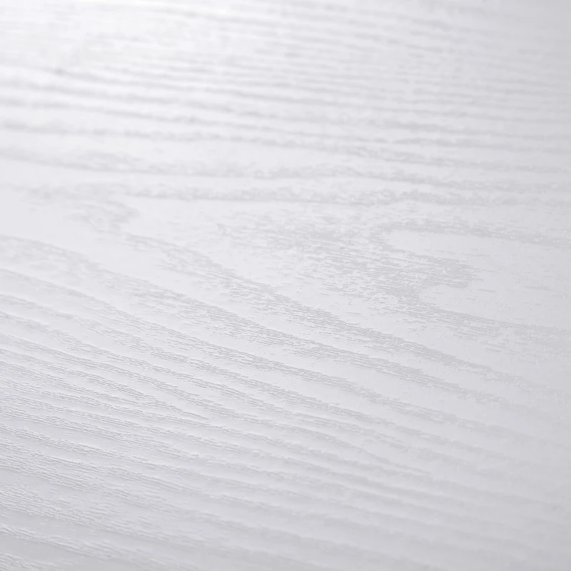 HOMCOM Secretária de Canto Giratória 360º Secretária em Forma de L com Prateleiras para Escritório Casa 114x120x76,1cm Branco