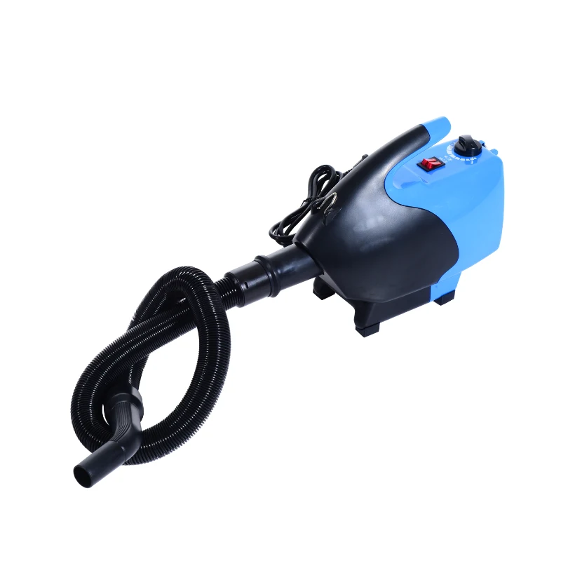 PawHut Secador para Animais de Estimação Vermelho e Preto ABS Φ26x40 cm