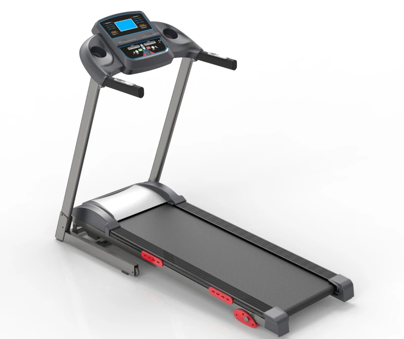 Passadeira Elétrica para Treinar com MP3 - Cor: Cinzento e Preto - Metal, EVA, ABS, PP - 161x70x125,5cm