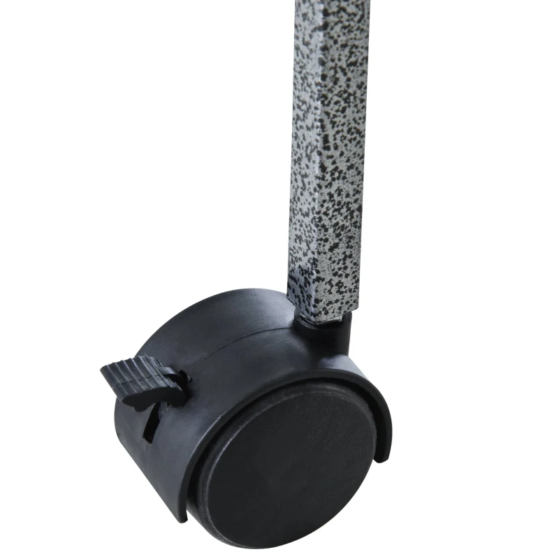 PawHut Gaiola de pássaro pequeno com 2 bandejas 4 alimentadores 4 poleiros 95x45,5x102 cm