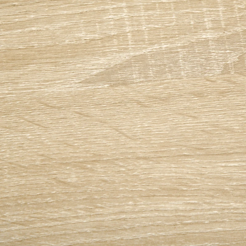 HOMCOM Secretária de Canto Secretária em Forma de L com Prateleiras Ajustáveis para Escritório Casa Estúdio 120x70x75cm Branco e Carvalho