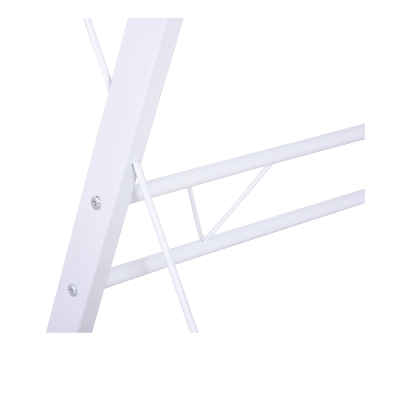 HOMCOM  Mesa de computador PC Mesa de escritório  2 tipos Formulário de mesa de canto L Aço de quadro de mesa reta