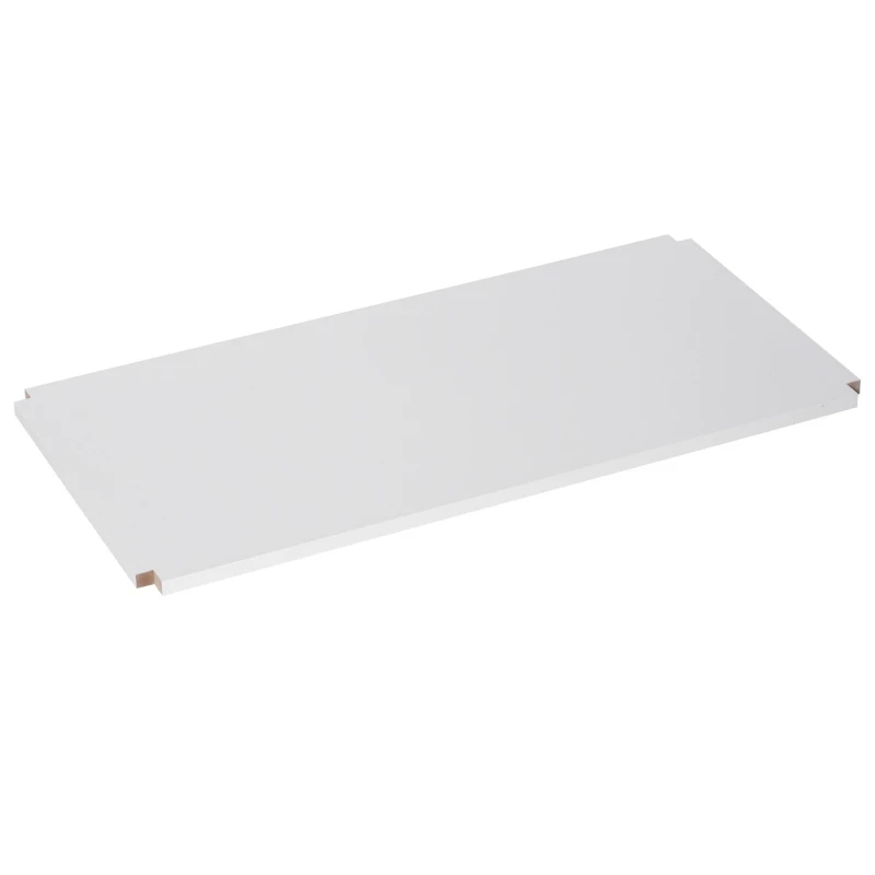 HOMCOM Aparador com 2 portas de vidro temperado Prateleira ajustável Armário multiuso  80x40x85,3 cm Branco