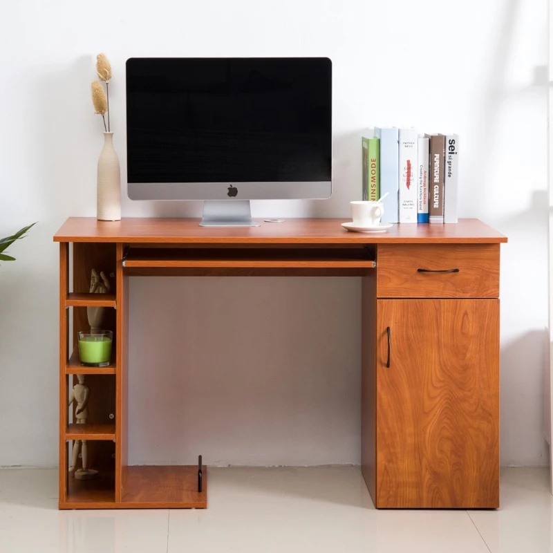 Secretária para Computador PC 120x60x74 cm Escritório Gabinete Mobiliário Madeira