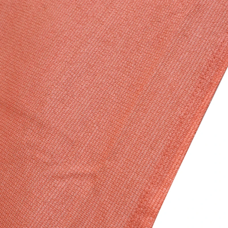 Outsunny Toldo Vela Quadrado 4x6m Proteção UV Poliéster para Patio Terraço Jardím  Vermelho