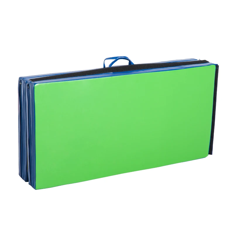 Colchão de Ginástica Dobrável em 4 partes para Ioga/Ginásio 245 x 120 x 5 cm