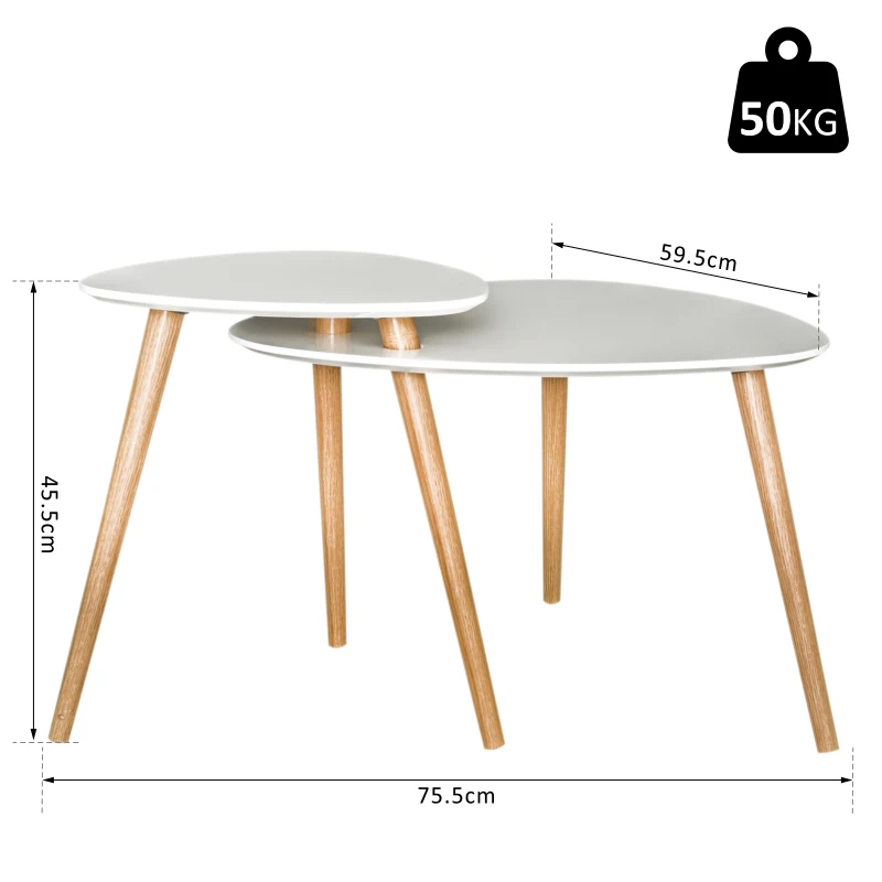 HOMCOM   Mesa de Jogo Auxiliar para Sala de estarOriginal 75.5x59.5x45.5 cm