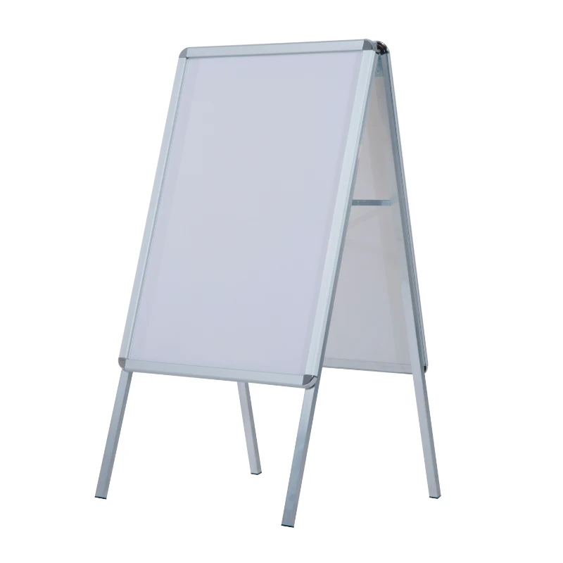 HOMCOM Painel de Publicidade DIN A1 para Folhetos de Escritório 64x8x121cm