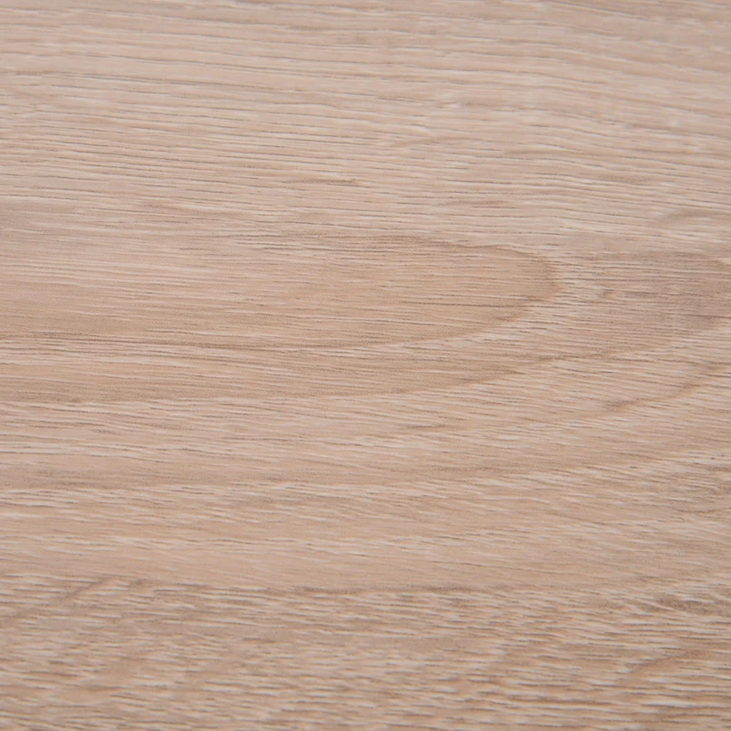 Vinsetto Secretária de Canto Mesa de Computador em Forma de L com Estrutura de Aço 142x142x76cm Natural e Branco