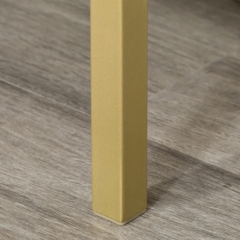 HOMCOM Móvel de TV Mesa da sala de estar para televisão de até 60 polegadas com prateleiras e armários com portas fechamento de pop-up 120x40x44,6 cm Branco e Madeira Natural