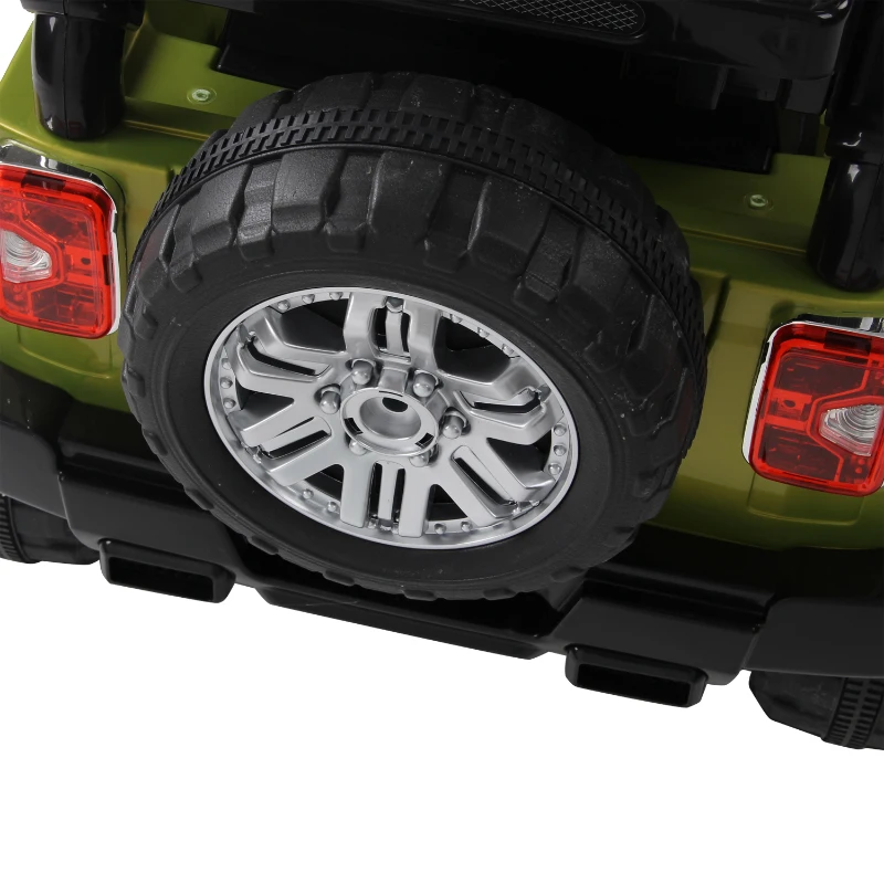 HOMCOM Carro elétrico para crianças acima de 3 anos com luzes e sons carrega 30kg  118x74x75cm