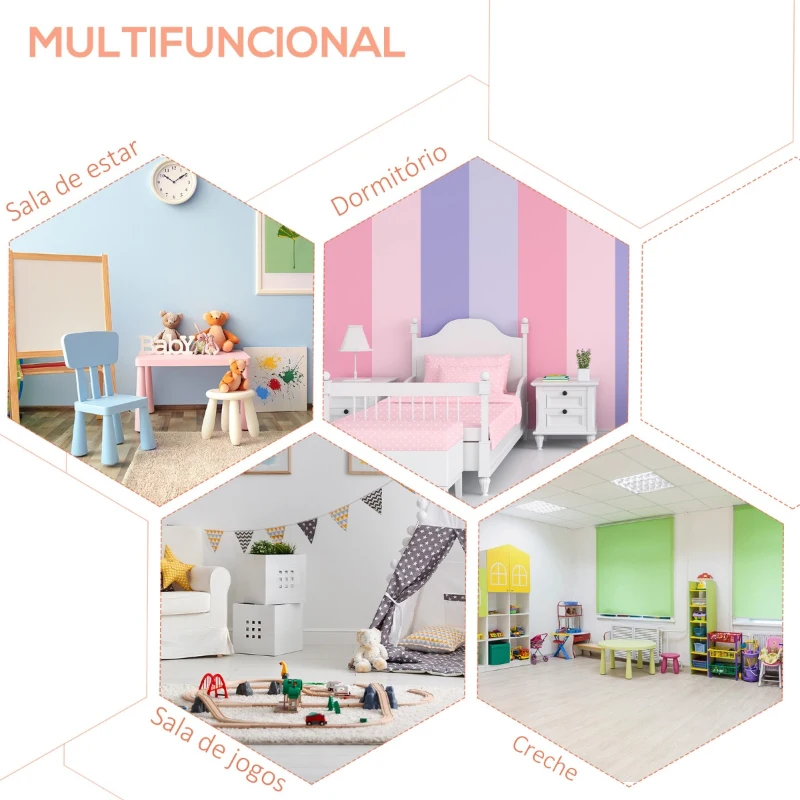 HOMCOM Estante Infantil de Madeira para Crianças com 3 Prateleiras de Armazenamento para Brinquedos Livros 38x34,5x90cm Cinza