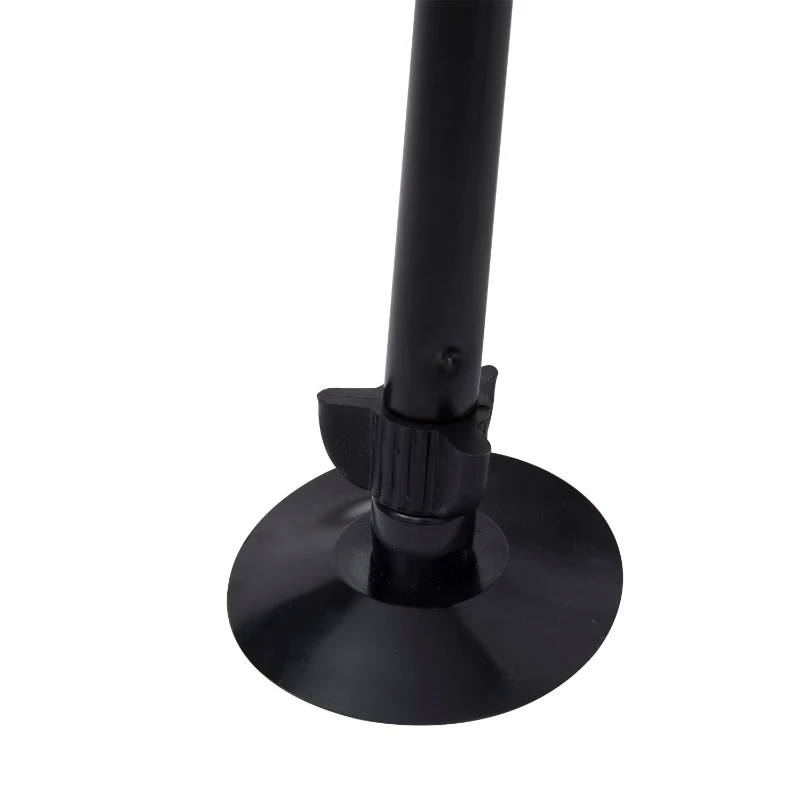 PawHut Grade de Segurança de Carro para Cães Ajustável em Largura e Altura 85-150x60x110cm Grade Separadora para Porta Malas de Carro Universal Metal Preto