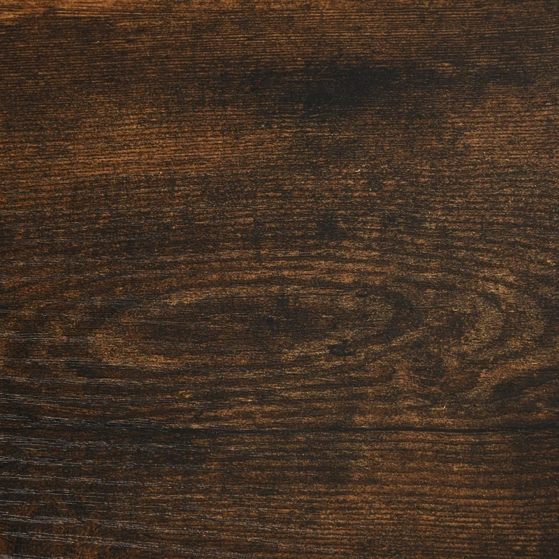 HOMCOM Mesa para computador de canto em forma de L com prateleira e suporte para CPU   155x115x91,5cm