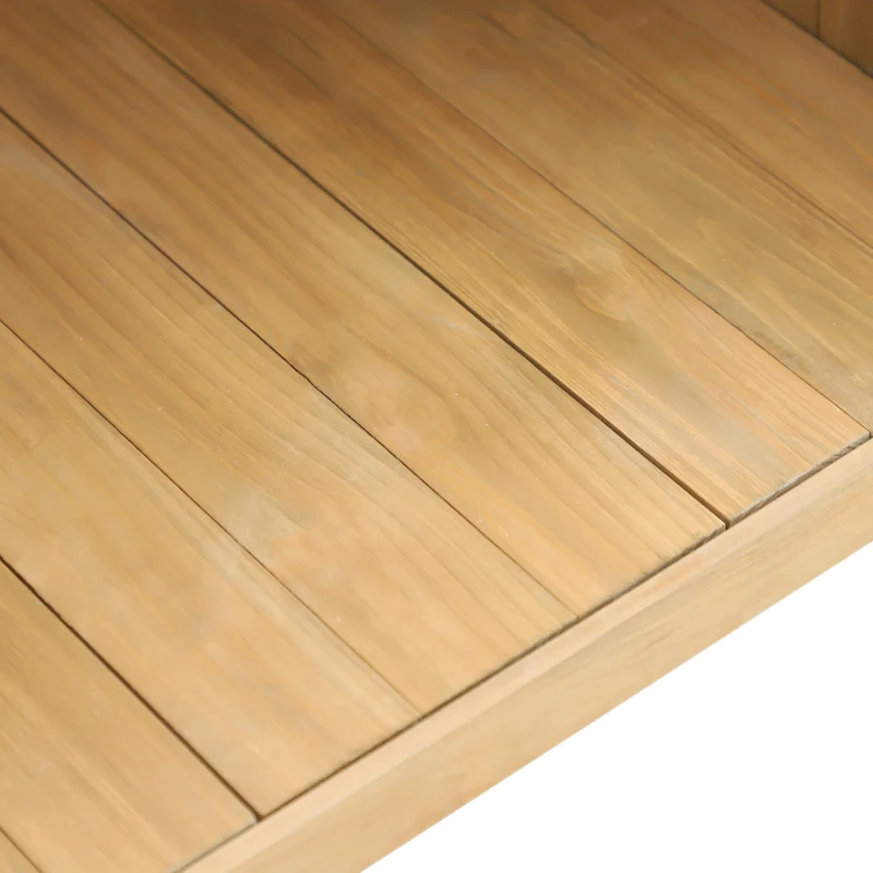 Outsunny Garden Storage Shed Backyard Tool Cabinet Tool Organizer with Asphalt Roof