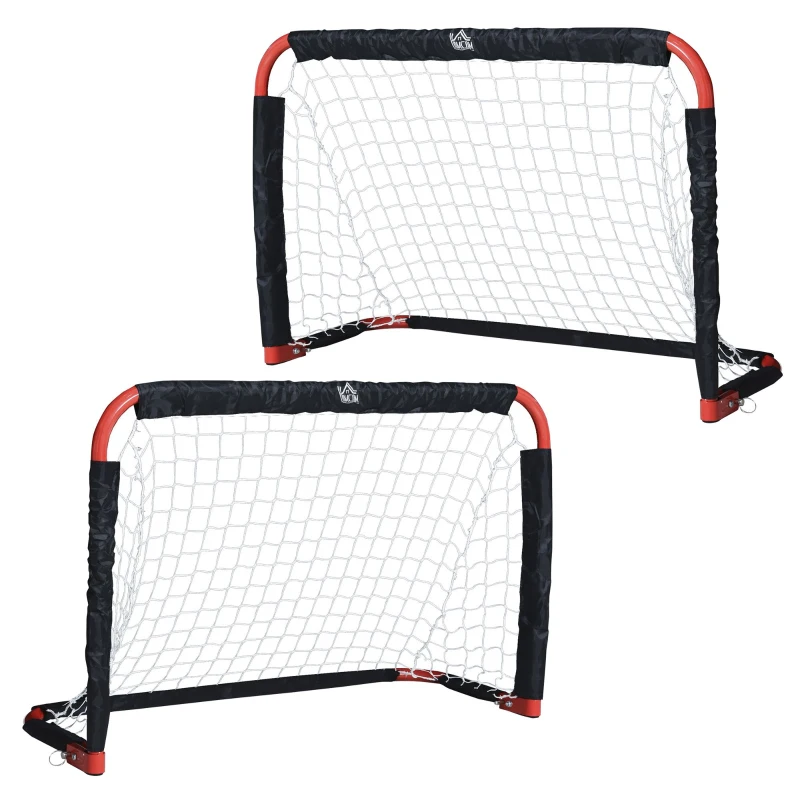 Kit 2 Cages De Football Pop-up Real Madrid 120x80cm - Pliable, Sac De Transport Inclus, Idéal Jardin Ou Parc - 5