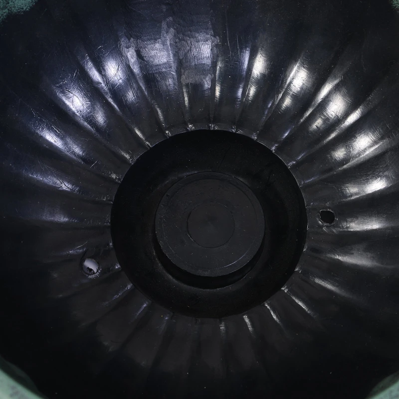 Outsunny Jardinière Apparence Fontaine de Jardin 3 Niveaux Ø 43 x 98,5H cm Plastique PP Vert Antique