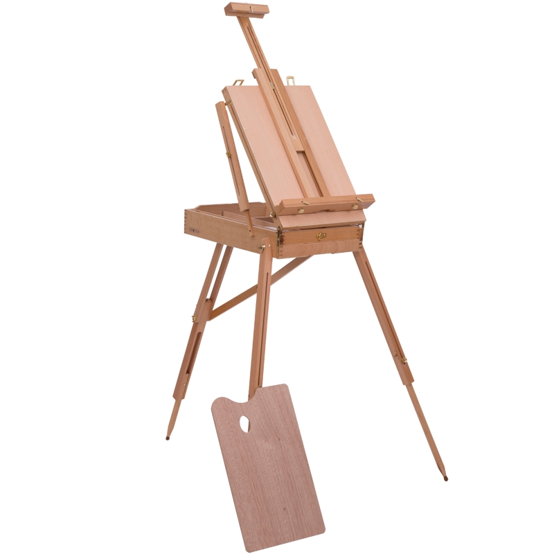 Chevalet de peinture en bois