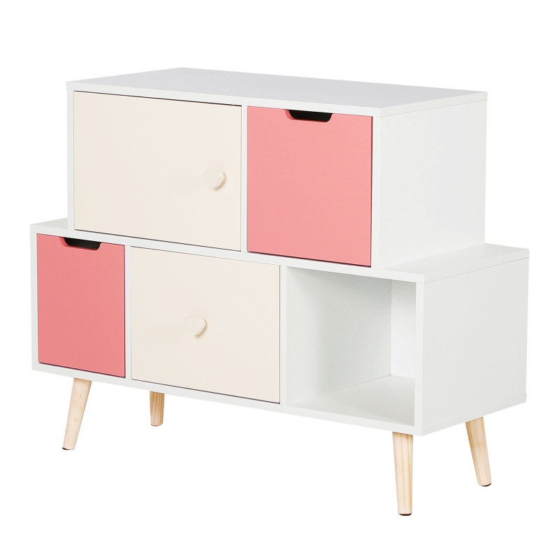 commode enfant style scandinave 3 tiroirs - placard - niche