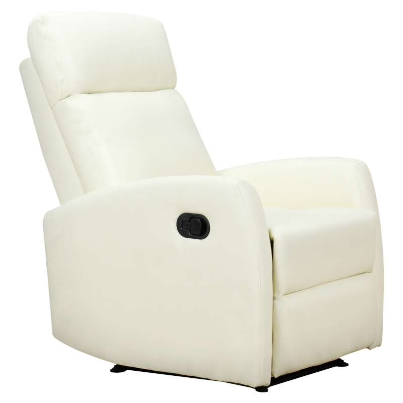Fauteuil de relaxation inclinable 170° repose-pied ajustable