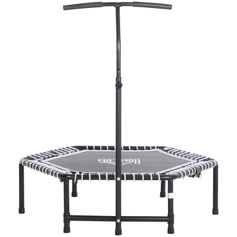 Trampoline de Fitness Ø 122 cm guidon hauteur réglable