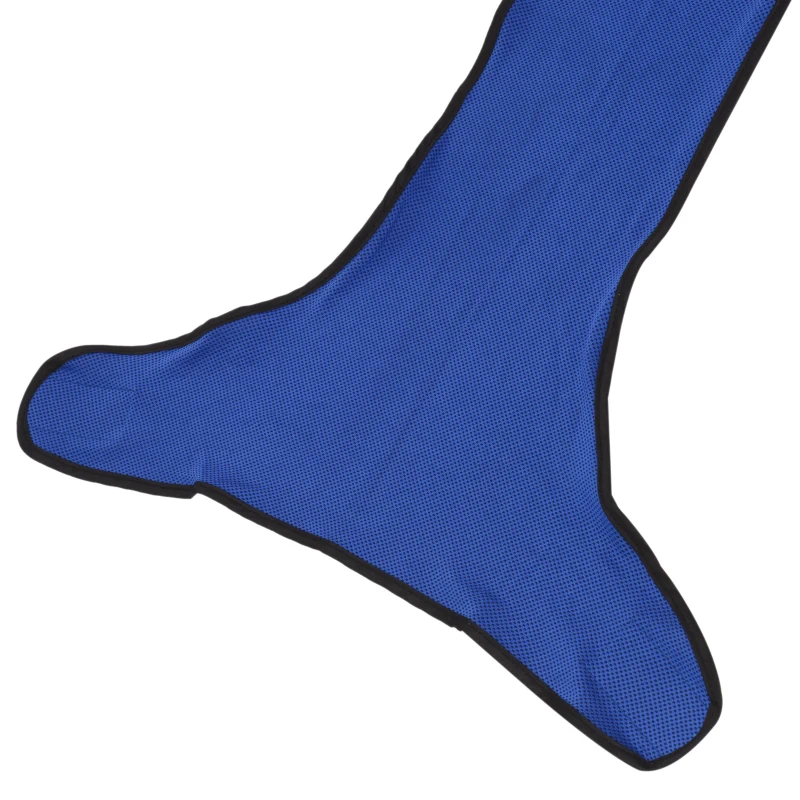 PawHut Manteau rafraîchissant pour chien manteau d'été taille L polyester bleu