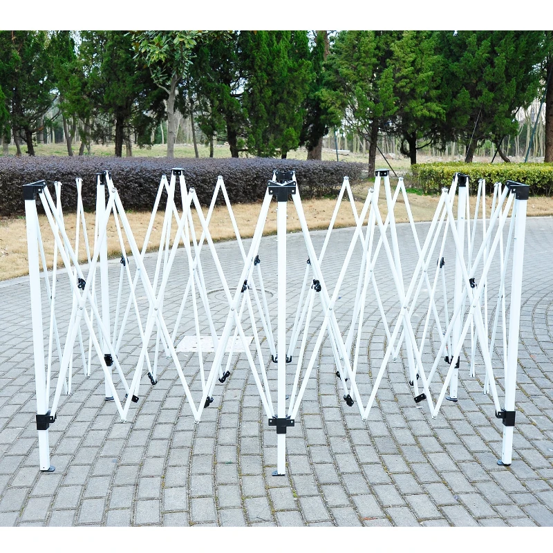 Outsunny Tonnelle Barnum Tente de réception Pliante Pop up 6 x 3 x 2,55 m + Sac de Transport Chocolat