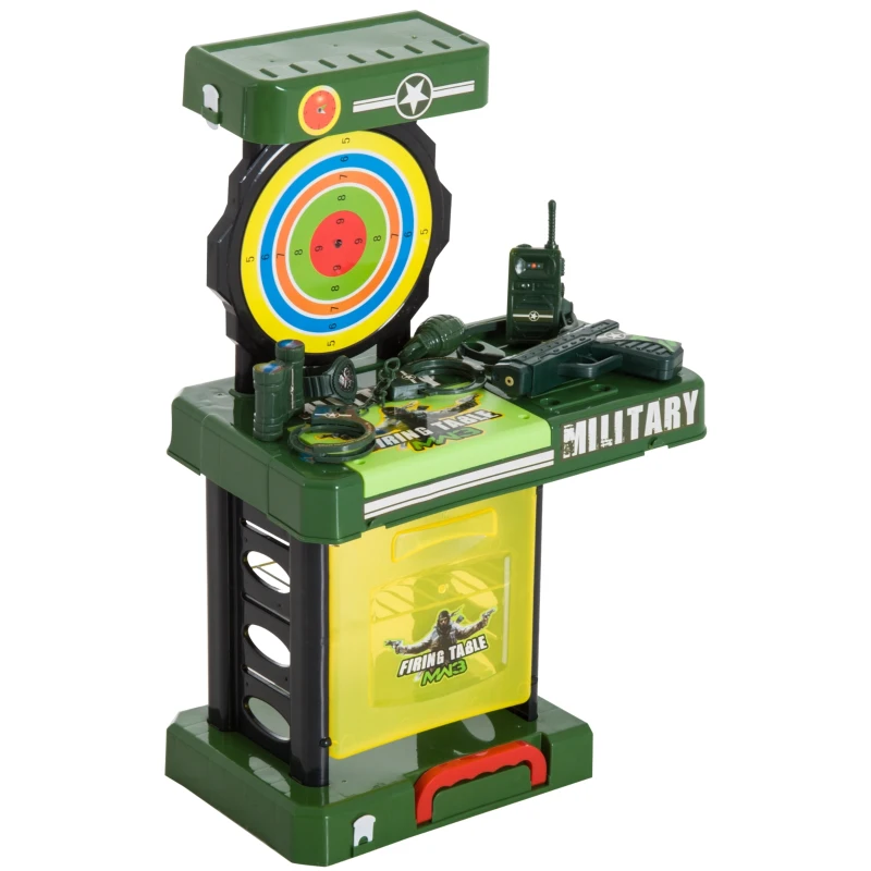 Jeu de tir militaire + accessoires pour enfants