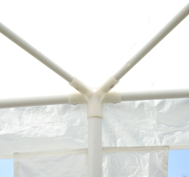 Tente de reception tonnelle pavillon chapiteau barnum party tent 3x9m blanc neuf 19