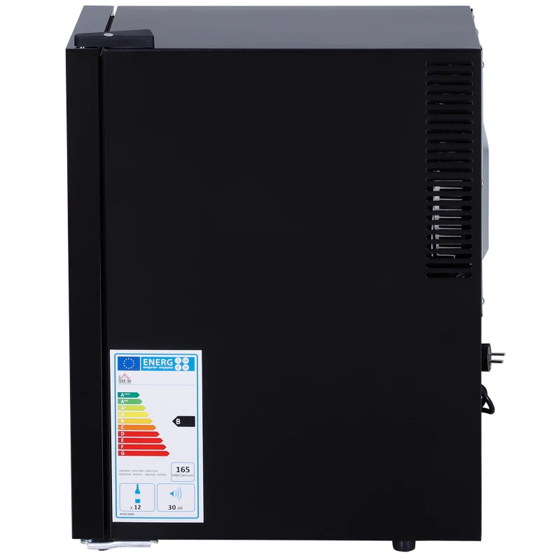 Cave à vin 12 bouteilles 70 W noir