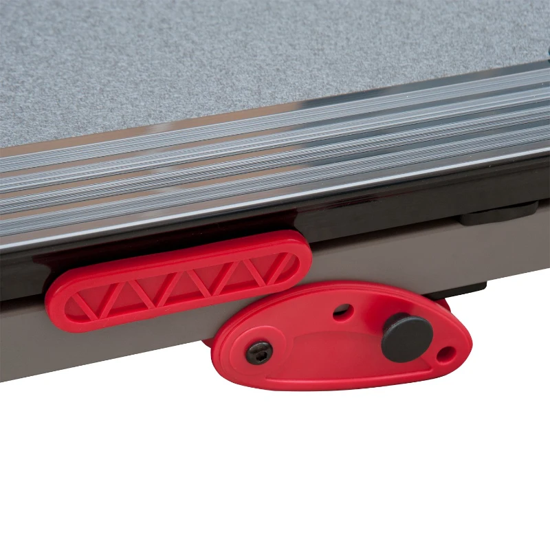 HOMCOM Tapis de course marche tapis roulant électrique pliable inclinable écran LCD avec MP3 1.75 chevaux gris noir