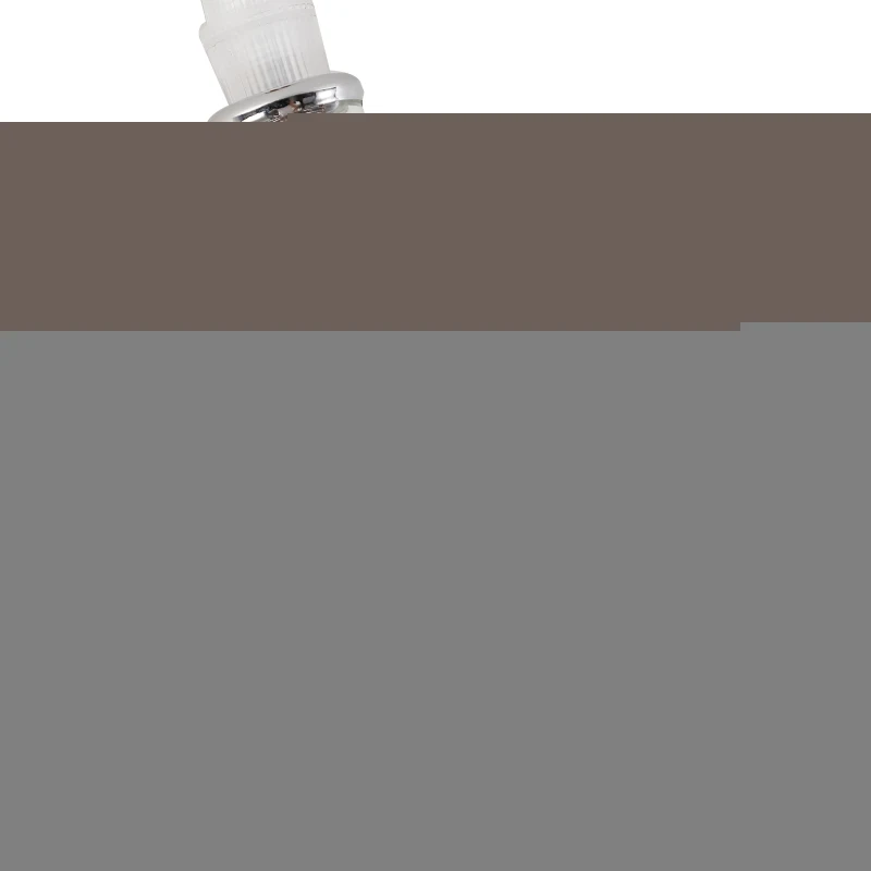 HOMCOM Lustre suspension style néo-rétro double verre transparent + opaque 40 W Ø 18 x 38H cm