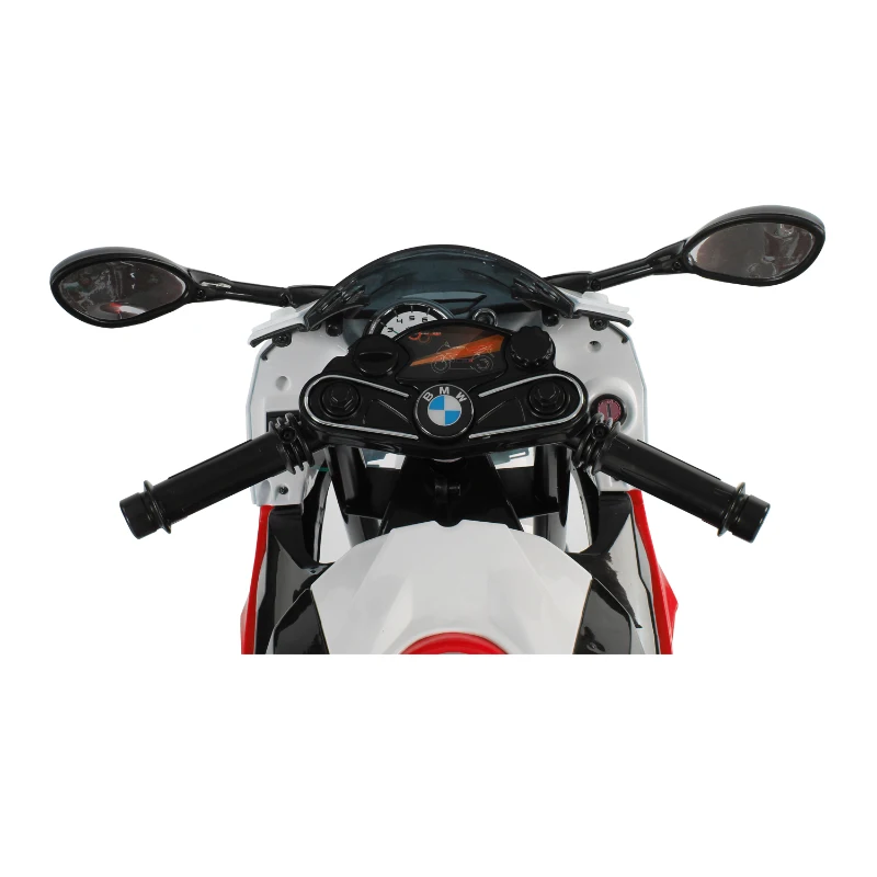 BMW Moto Electrique Bi-moteur pour Enfant Rouge 110 x 41 x 67 cm