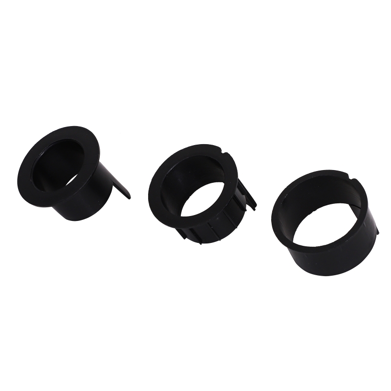 Outsunny Support à parasol fixation de parasol pour balcon barrière garde-corps métal plastique noir