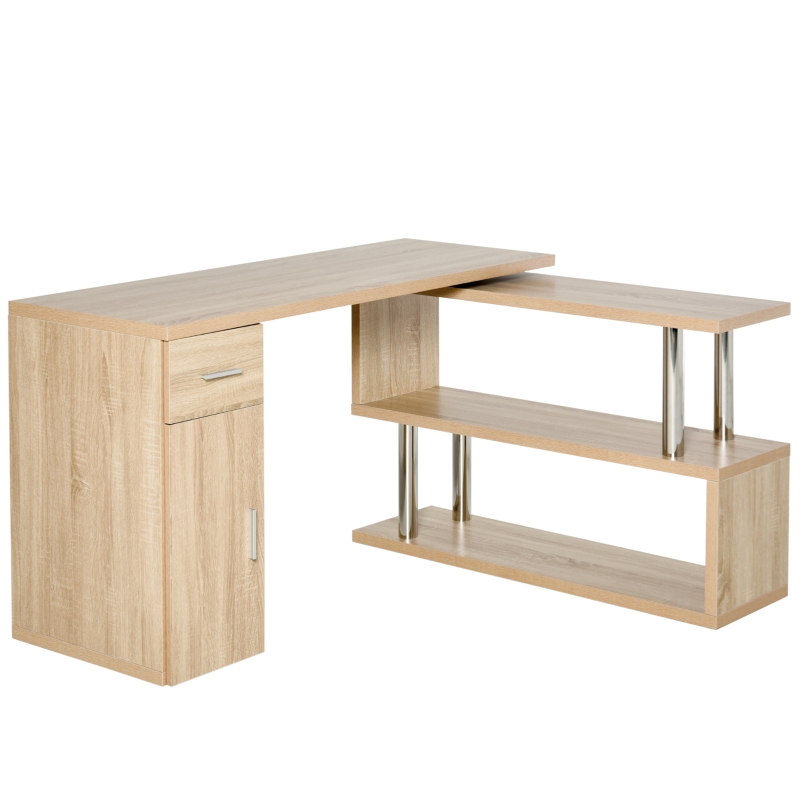 Bureau informatique design contemporain modulable zig zag
