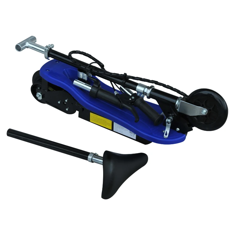 Homcom Trottinette Électrique Enfant 120 W Bleu 82 x 37 x 96 cm